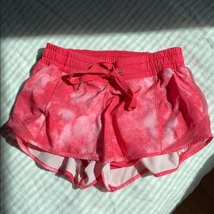 Lululemon Tie Dye Hotty Hot Shorts